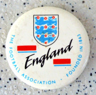 Button Badge The Football Association England FA Three Lions Soccer Fußball Foot Calcio Inglaterra Angleterre Anglia - Calcio