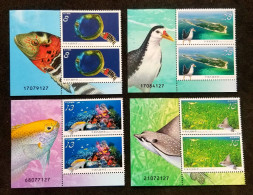 Taiwan Dongsha Atoll National Park 2019 Bird Ray Fish Marine Life Coral Reef Corals Underwater (stamp Plate) MNH - Nuevos