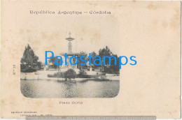 227276 ARGENTINA CORDOBA PLAZA COLON SPOTTED COLECCION AQUILINO FERNANDEZ POSTCARD - Argentine