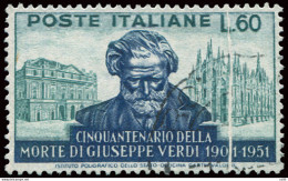 Verdi Lire 60 Varietà Con Evidente Piega Di Carta - Varietà E Curiosità