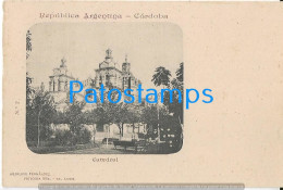 227286 ARGENTINA CORDOBA VISTA DE LA CATEDRAL COLECCION AQUILINO FERNANDEZ POSTCARD - Argentinien