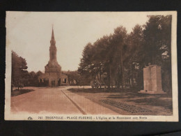 Trouville - L'église Et Le Monument Aux Morts -14 - Trouville