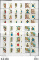 2000 Vaticano Papi 9MS MNH Sassone N. 47/55 - Other & Unclassified