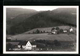 AK St. Georgen I. Obdachegg, Ortsansicht Mit Feldern  - Sonstige & Ohne Zuordnung