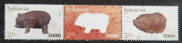 Indonesia Year Of The Pig 2019 Lunar Chinese Zodiac (stamp) MNH *embossed *unusual - Indonesien