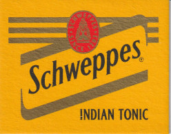 Schweppes Indian Tonic - Bierdeckel