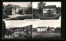 AK Bad Weinberg, Kurhaus, Pension Kainradl, Pension Dachsberg  - Autres & Non Classés