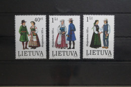 Litauen 610-612 Postfrisch #TF562 - Lithuania