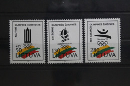 Litauen 496-498 Postfrisch #TF544 - Lithuania