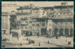 Livorno Città Saluti Da Piazza Vittorio Emanuele Cartolina RB8475 - Livorno