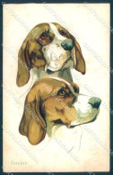 Animals Norfini Dog Pointer Serie 707-6 Cartolina Postcard TW1308 - Autres & Non Classés