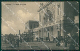 Livorno Città Stazione Tram SCOLLATA Cartolina WX1812 - Livorno