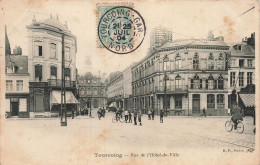 59 TOURCOING LA RUE DE L HOTEL DE VILLE - Tourcoing