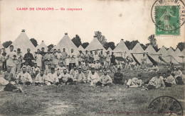 51 CAMP DE CHALONS UN CAMPEMENET - Camp De Châlons - Mourmelon