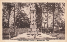69 BELLEVILLE SUR SAONE LE MONUMENT AUX MORTS - Belleville Sur Saone