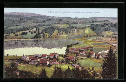 AK Bühl B. Immenstadt, Ortsansicht Mit Grossem Alpsee  - Immenstadt