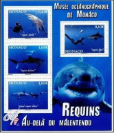 Monaco - 2013 - Sharks - Yv 2883/86 - Fishes