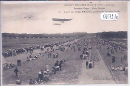 TROYES- CIRCUIT DE L EST 1910- ASPECT DU CHAMP D AVIATION PENDANT LES EPREUVES LOCALES - Troyes