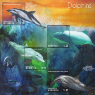 Micronesia - 2013 - Dolphins - Yv 2034/37 - Delfini