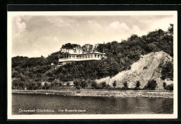 AK Glücksburg, Die Rosenterrasse Inh. C. Rowold  - Glücksburg