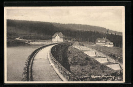 AK Klingenberg, Staumauer Der Talsperre  - Klingenberg (Sachsen)