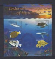 Micronesia - 2001 - Fishes - Yv 1062/67 - Fische