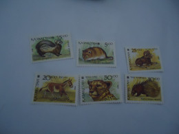 KAZAKHSTAN   MNH STAMPS  6  ANIMALS  1993 - Other & Unclassified