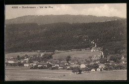 AK Dombresson /Val De Ruz, Ortsansicht Mit Umgebung Von Oben  - Dombresson 