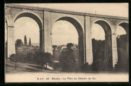 AK Boudry, Le Pont Du Chemin De Fer  - Boudry