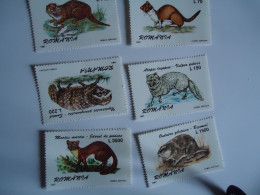 ROMANIA MNH    6 STAMPS  ANIMALS 1997 - Sonstige & Ohne Zuordnung