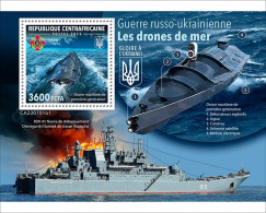 Central Africa 2023 War Ukrainian Sea Drones  S202403 - Zentralafrik. Republik