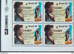 C 2005 Brazil Stamp Princess Isabel Monarchy 1996 Block Of 4 Vignette Correios - Nuovi