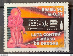 C 2003 Brazil Stamp Fight Against Drug Abuse Health 1996 Circulated 1 - Nuevos