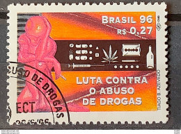 C 2003 Brazil Stamp Fight Against Drug Abuse Health 1996 Circulated 2 - Unused Stamps