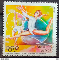 C 1997 Brazil Stamp 100 Years Olympic Games Atlanta 1996 Gymnastics - Nuovi