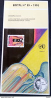 Brochure Brazil Edital 1996 13 Fight Against Drugs Health Without Stamp - Covers & Documents