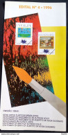 Brochure Brazil Edital 1996 04 Visual Arts Volpi Without Stamp - Covers & Documents