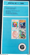 Brochure Brazil Edital 1996 01 Sao Paulo Biennial Without Stamp - Storia Postale