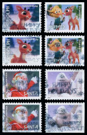 Etats-Unis / United States (Scott No.4946-49 - Noël / 2014 / Christmas) (o)  P2 + P3 - Used Stamps