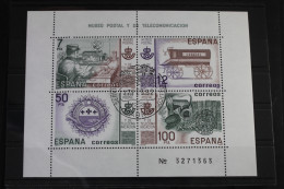 Spanien Block 24 Mit 2528-2529 Gestempelt #VO396 - Altri & Non Classificati