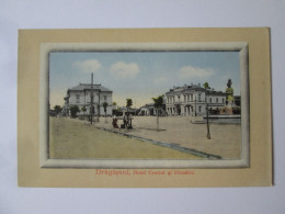 Rare! Romania-Dragasani(Vâlcea):Hotel Central,place Et Mairie/Central Hotel,square& Town Hall Unused Postcard About 1905 - Rumänien