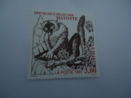 MAYOTTE  STAMPS    ANIMALS  MONKEY 1997 - Altri & Non Classificati