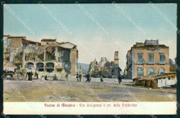 Messina Città Via Colapesce E Delle Fabbriche Alterocca 5601 Cartolina RB9055 - Messina