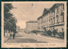 Macerata Città Viale Trieste FG Cartolina RB9303 - Macerata
