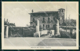 Vercelli Motta Dei Conti Castello Cartolina RB9273 - Vercelli