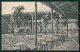 Pistoia Montecatini Stabilimento Tettuccio PIEGATA Cartolina WX1898 - Pistoia