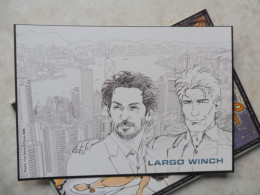 Cpm Bd  Carte Kaart Largo Winch L'integrale Mnh Neuf ** Perfect Parfait 2008 - Bandes Dessinées