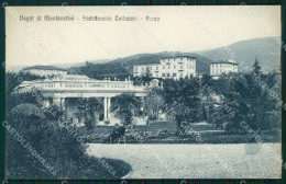 Pistoia Montecatini Stabilimento Tettuccio Cartolina WX1906 - Pistoia