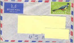 Uganda, Bird, Birds, Eagle, Circulated Cover - Other & Unclassified