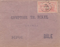 Griechenland: 1897 Brief Nach Basel - Autres & Non Classés